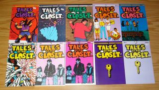Tales Of The Closet 1 - 8 Fn/vf/nm Complete Series,  (2) Variants - Lgbt Gay Set