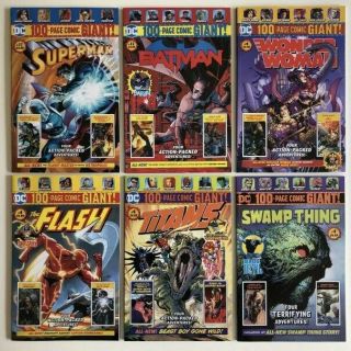 Dc 100 - Page Comic Giant Batman Superman 11 Flash Wonder Woman Titans 4,  Walmart
