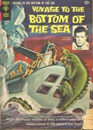 Voyage To The Bottom Of The Sea (1964 Series) 8 In Vf.  Gold Key Comics [ 3h]