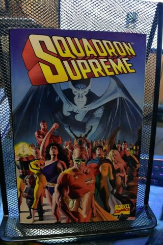 Squadron Supreme Complete Marvel Comics Tpb By Mark Gruenwald Hyperion Nighthawk