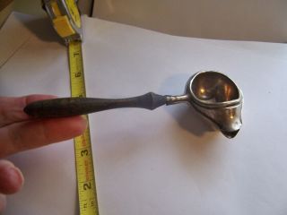 Antique Strainer Baby Feeder Medicine Spoon Pap Marked 1917 P & B