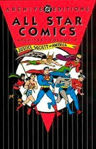 Dc All Star Comics Golden Age Archive Edition 8 Hc Hard Back Trade Comic Book