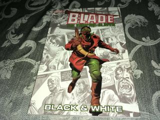 Blade The Vampire Slayer Black And White Marvel Tpb Comic Book