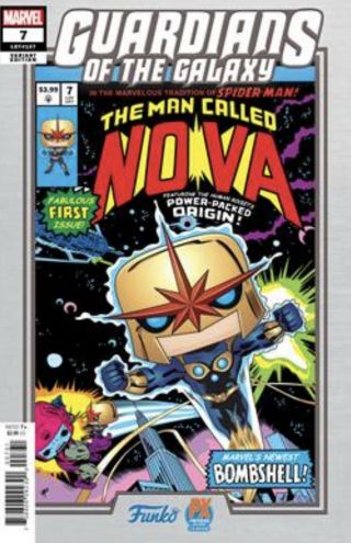 Guardians Of The Galaxy 7 Mike Martin Funko Nova Variant Nm Marvel Comics
