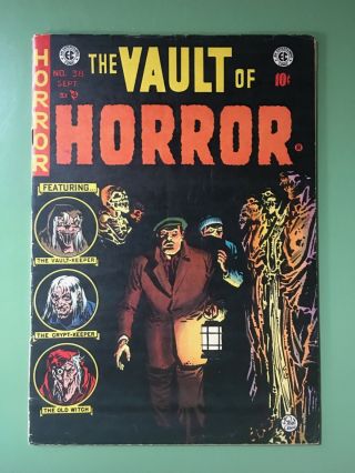 Ec The Vault Of Horror 38 Golden Age Horror Tales From The Crypt