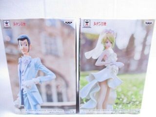 Banpresto Figure Lupin The 3rd Creator Wedding A Lupin & Fujiko Set Jp