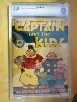 Single Series 1 Cbcs Graded 3.  0 Captain And The Kids 1938