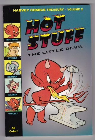 Harvey Comics Treasury 2 Hot Stuff Tpb 2010 Dark Horse 200 Pages Htf Dr