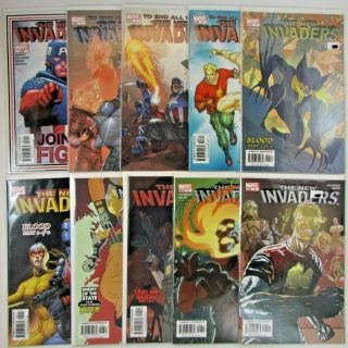 The Invaders Complete 10 Issue Set 0 1 2 3 4 5 6 7 8 9 (marvel 2004)