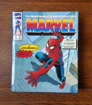 Five Fabulous Decades Of The Worlds Greatest Comics Marvel Hardcover Book