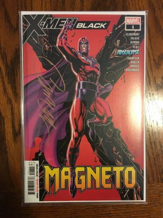 X - Men Black Magneto 1 J Scott Campbell Variant Signed W/ Nm