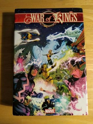 War Of Kings Marvel Omnibus Features X - Men Inhumans (brubaker,  Abnett)