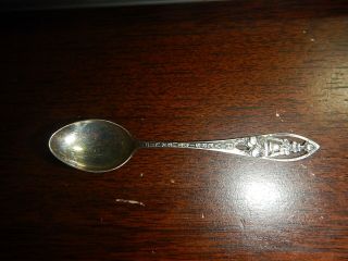3 1/4 Inch Sterling Silver Souvenir Spoon Riverside,  Ca California Estate
