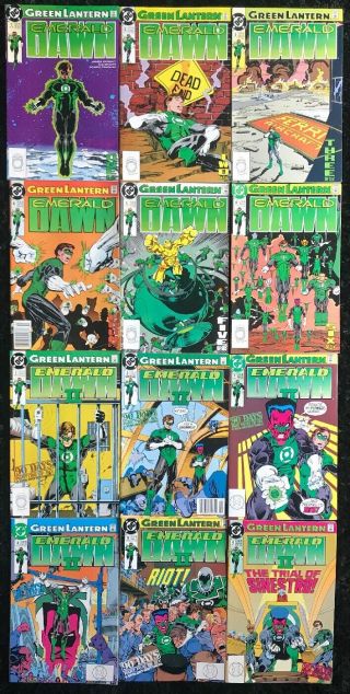Green Lantern: Emerald Dawn I & Ii 1 2 3 4 5 6 - Dc Comics Complete Set 1 - 6
