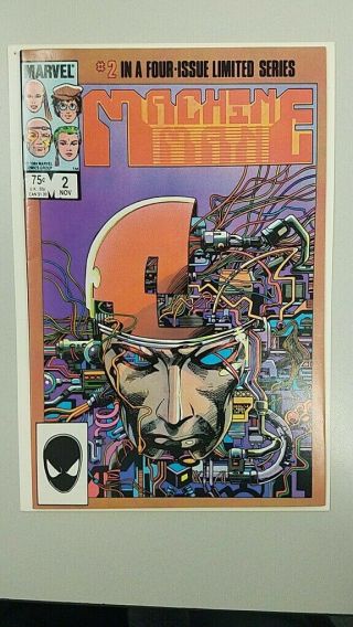 Machine Man 2 1984 Second issue series.  You get these 2 VF range copies 2