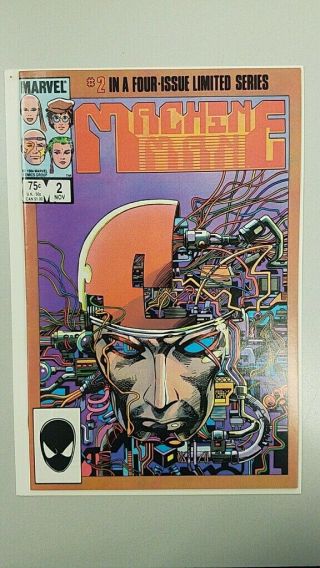 Machine Man 2 1984 Second issue series.  You get these 2 VF range copies 4