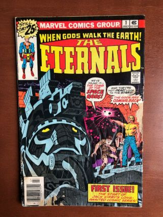 The Eternals 1 (1976) 3.  0 Gd Marvel Key Issue Bronze Age 1st App Jack Kirby