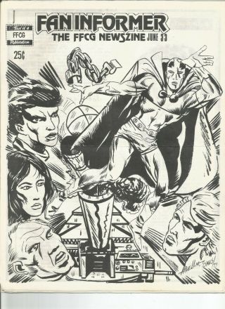 Comic Book Fanzine Fan Informer 33 - Pages Starlin / Vosburg More 1973