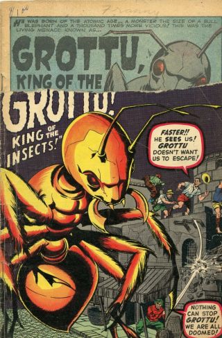 Strange Tales 73 Ant - Man Prototype Cut Cover Fr 1.  0 Marvel 1960
