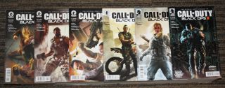 Dh Call Of Duty: Black Ops Iii Prequel 1 - 6 Complete Set - Hama 1 Lcsd Variant