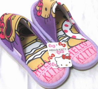 Sanrio Hello Kitty Slippers / Room Sandals Japan Rare Kawaii