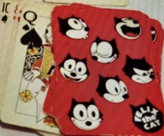 Felix The Cat Vintage Playing Cards 1980’s Bright Ideas Unlimited