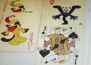 Felix The Cat Vintage Playing Cards 1980’s Bright Ideas Unlimited 3