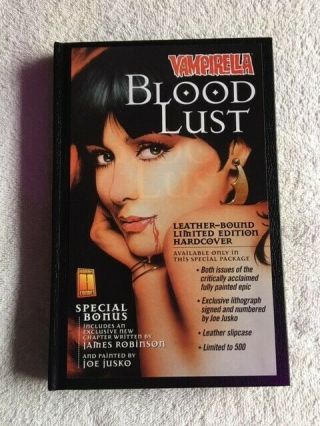 Vampirella Blood Lust Gold Foil Limited Edition Of 500 Hardcover - Nm