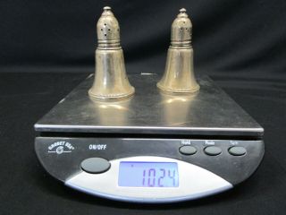 Vintage Duchin Weighted Sterling Silver.  925 Salt & Pepper Shakers 102g