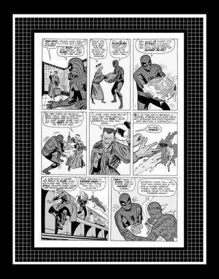 Jack Kirby Strange Tales Annual 2 Rare Production Art Pg 14 Mono
