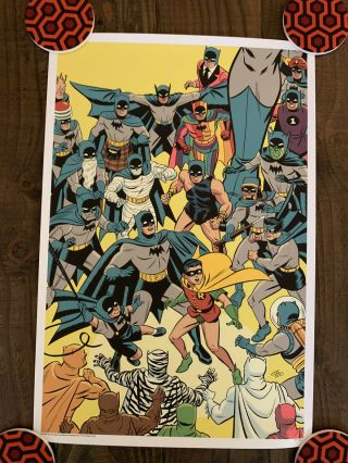 Michael Cho “detective Comics Vol.  2 1000” Limited Of 40 Yellow Batman Variant