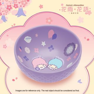 2019 7 - 11 Sanrio “blossom In The Flower Season” (little Twin Stars) Ceramic Bowl