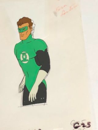 Hanna Barbera Production Cel Friends Green Lantern
