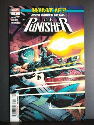 What If? Peter Parker Became The Punisher 1 Nm,  9.  6 Marvel Comic 2018 1st Print