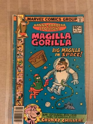 Magilla Gorilla Comic Book - - Marvel - - 1979