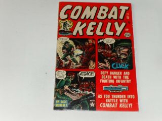Combat Kelly 10 Feb 1953 Atlas War Comic 2 Joe Maneely Stories