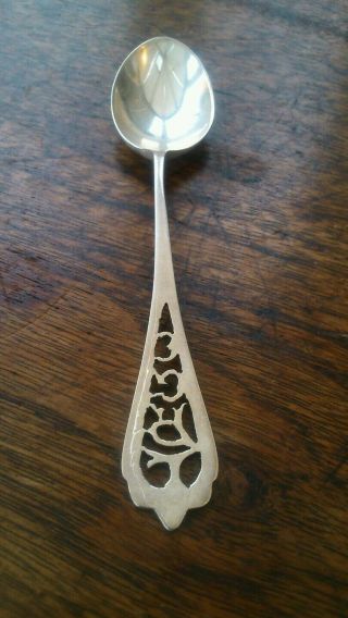 Vintage Solid Sterling Silver Lrgc Golf Club Trophy Spoon Medal Rare 1985