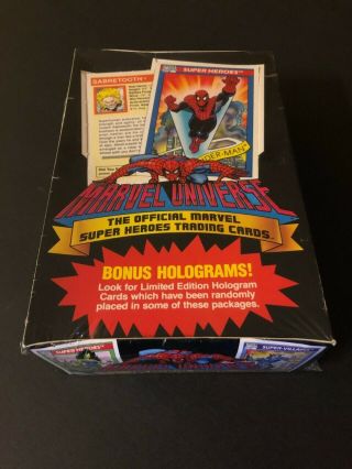 1990 Marvel Universe - Series 1 - Factory Box - 36 Packs Psa Bgs Sgc