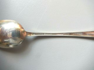 Spoon Serenity By International Sterling Silver Spoon No Monograms 6 "
