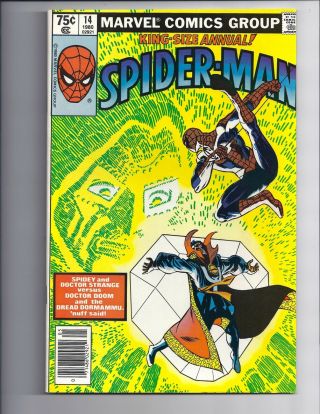 The Spider - Man Annual 14 Vf/nm To Nm - Bronze Age Marvel Comics