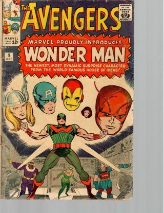 The Avengers 1964 Oct Issue 9