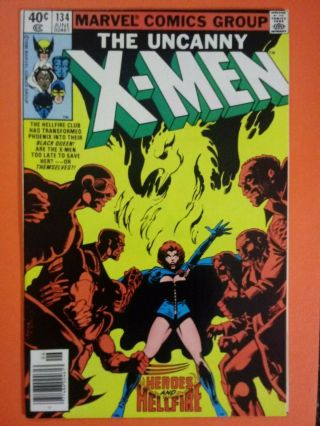 Uncanny X - Men 134 First Appearance Of Dark Phoenix Nm Rare Newsstand Edition