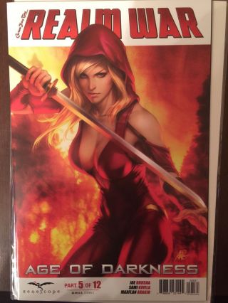 Grimm Fairy Tales Realm War Age Of Darkness (artgerm Variant) Zenescope Htf