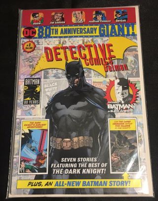 Dc Batman Detective Comics 80th Anniversary Giant 1 Walmart Exclusive