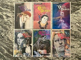 Queen Of The Damned Comic Book Run Of 6 Innovation (3,  4,  5,  6,  7,  9) 9.  8 Nm/mt