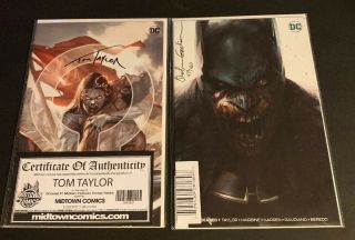 Deceased 1 Signed Variant Set Df Gaudiano Taylor Exclusive Omega Coas