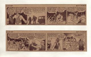 Alley Oop By V.  T.  Hamlin - Hercules - 26 Daily Comic Strips,  Complete April 1940