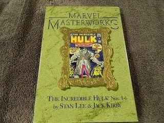 Marvel Comics Marvel Masterworks Volume 8 The Incredible Hulk 1 - 6 - 1st Print