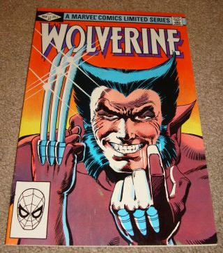 Marvel Comics Wolverine 1 Limited Series 1982 Frank Miller