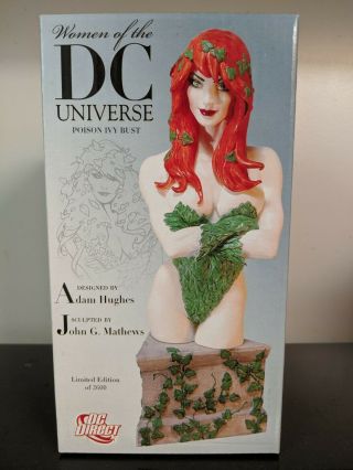 Women Of The Dc Universe - Poison Ivy Bust (adam Hughes,  Version 1) - 714/2600